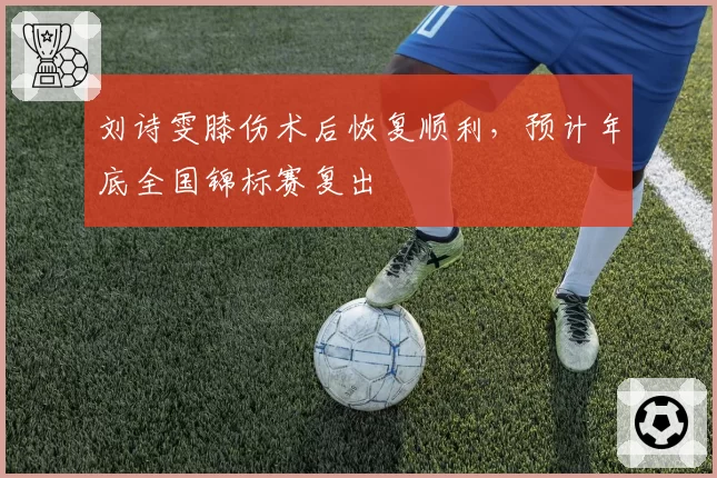 刘诗雯膝伤术后恢复顺利,预计年底全国锦标赛复出