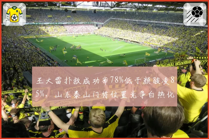 王大雷扑救成功率78%低于颜骏凌85%，山东泰山门将位置竞争白热化